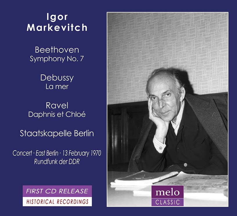Igor Markevitch Staatskapelle Berlin 1970 CD Release Meloclassic 2016