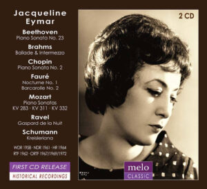 Jacqueline Eymar Radio Broadcast 1958-1972 Meloclassic