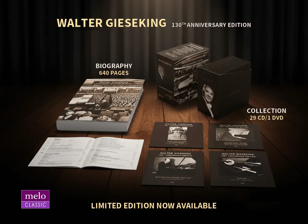 Walter Gieseking 130th anniversary edition